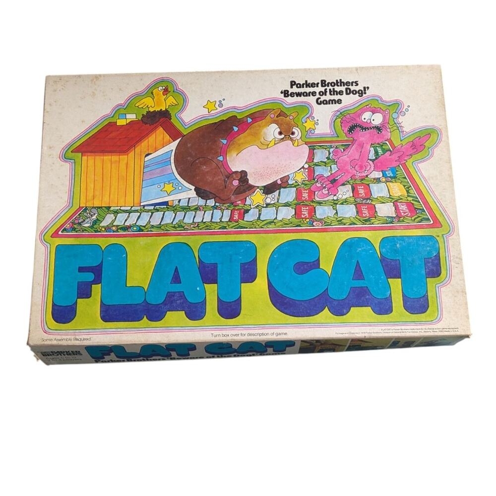 Flat cat‎ vintage board game